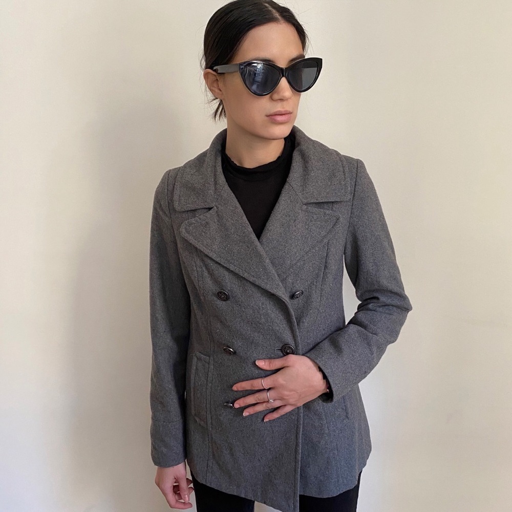 🛍BOGO🛍 Double-Breasted Peacoat